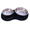 Dogit Dog Double Diner w/ Stainless Steel inserts