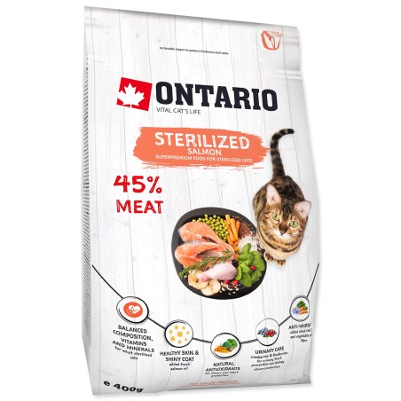 ONTARIO-ADULT CAT- STERILIZED SALMON