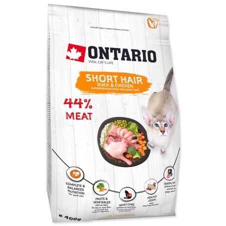 ONTARIO SHORT HAIR DUCK & CHICKEN