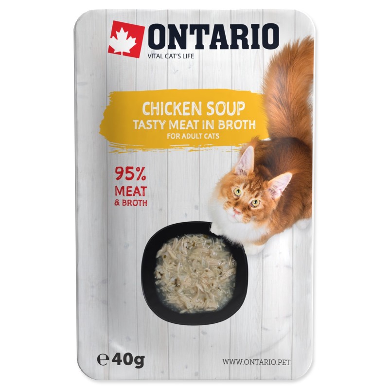 CHICKEN TASTY MEAT IN BROTH  40 gr