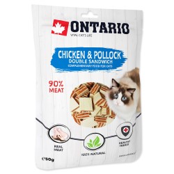 Ontario Cat Chicken & Pollock Double Sandwich
