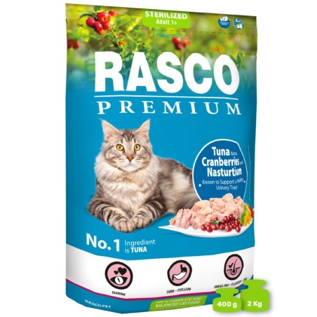 Rasco Premium Cat Sterilized- Tonno e mirtilli