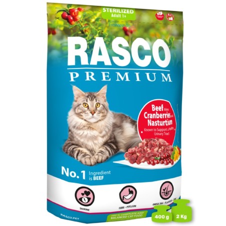 Rasco Premium Cat Sterilized- Tonno e mirtilli