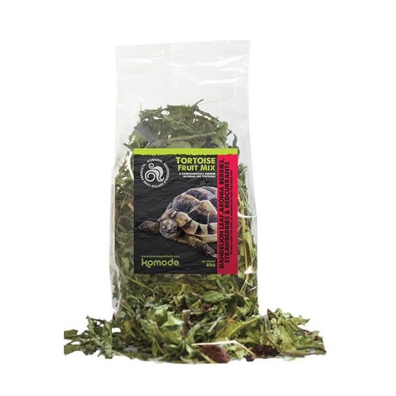 Tortoise Diet Salad Mix  - alimento completo per tartarughe FRUIT & FLOWER 170 GR