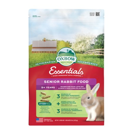 Oxbow Essentials Senior Rabbit Food- Alimento complementare per conigli anziani