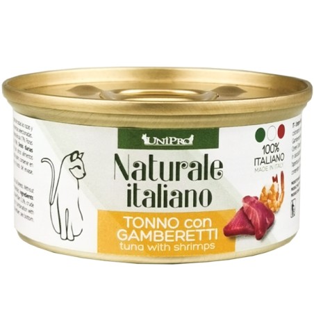 Unipro Naturale tonno con gamberetti 85 gr