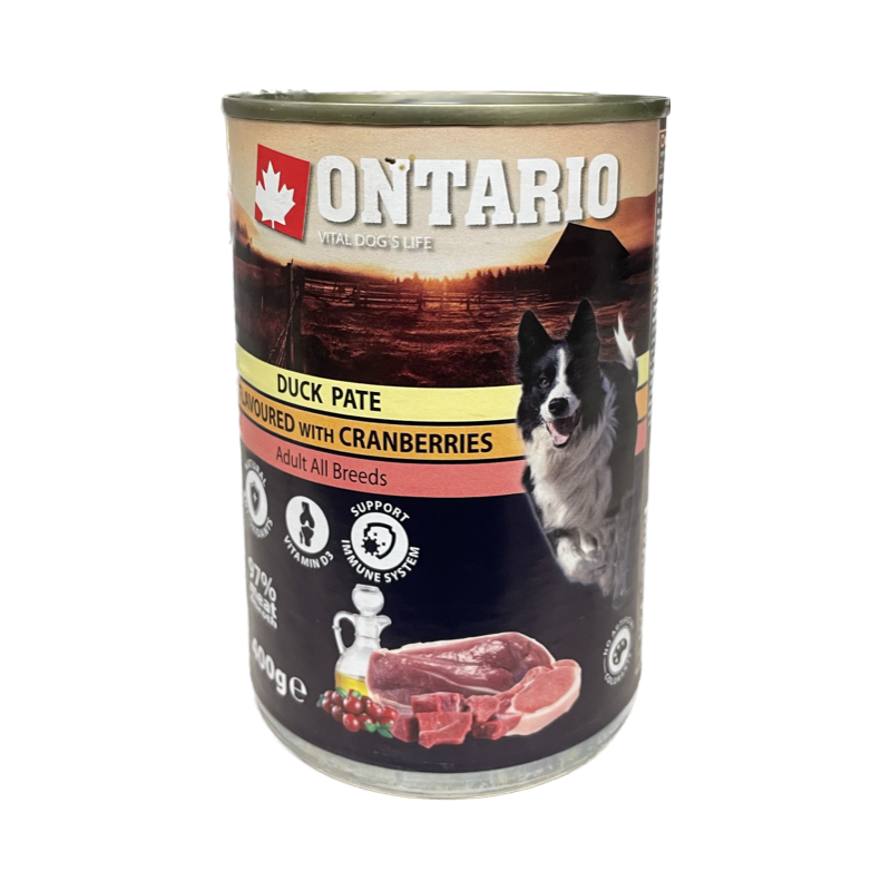 ONTARIO DUCK PATE WITH CRANBERRIES