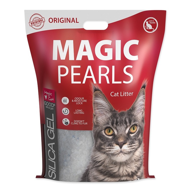 Magic Pearls Cat Litter silica gel 3,8 l
