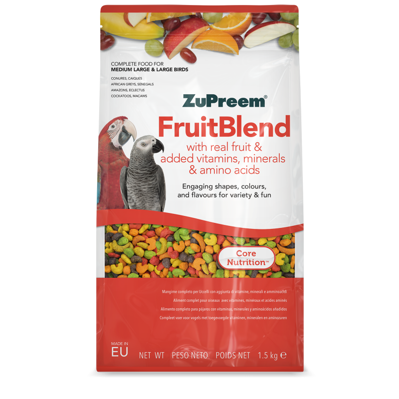 Zupreem Fruitblend Medium/ Large Birds 1kg